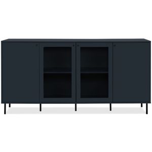 Dressoir Carillon 180cm met vier deuren - marineblauw