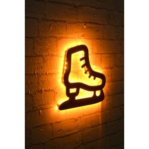 Brandhout Decoratieve Led Verlichting | Zwarte Basis | 60 LEDs/m | 375cm Snoer | 25 x 21 cm | IP20 | C Max 12W | 350 Lumen