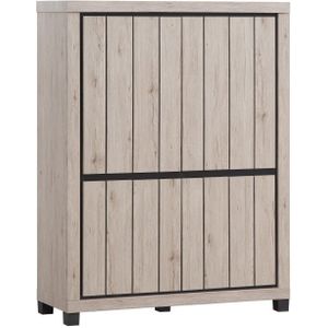 Buffetkast Elke 132cm - grijs