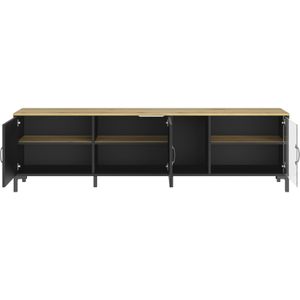 tv-meubel Manchester | 190 x 41 x 55 cm | Helvezia Oak-design