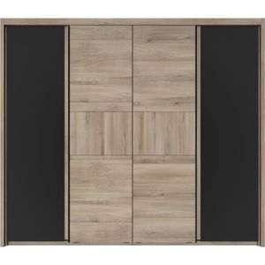 Kledingkast Maximin | 250 x 61 x 216 cm | Krönberg Oak-design