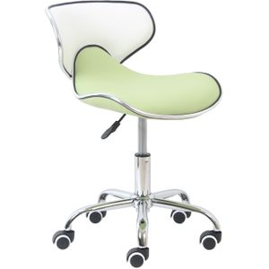 Bureaustoel Spring - groen/wit
