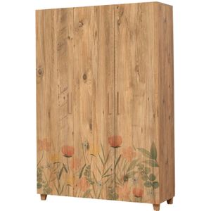 Garderobekast Vella | Atlantic Pine | 100% Melamine | 120x189x48 cm