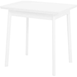 Eettafel Trina 75/112x55x74 cm-wit