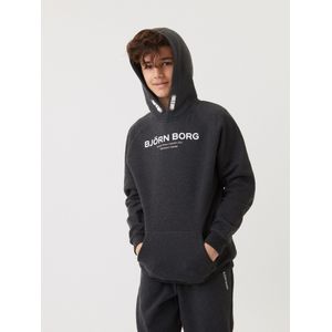 Björn Borg - STHLM - Hoodie - Grijs - 60% Katoen 40% Polyester