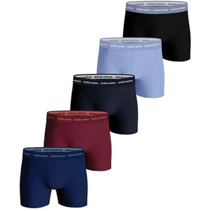 Bjorn Borg Cotton Stretch boxers, heren boxers normale lengte (5-pack), multicolor