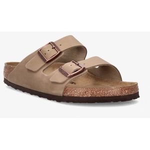 Birkenstock Birkenstock Arizona Slippers Oiled Leather Tobacco Brown – Normale Pasvorm Maat 36 Unisex