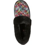 Skechers - BOBS Too Cozy - Pantoffels - Hartjesprint - Microvezel - Faux-Fur Bies