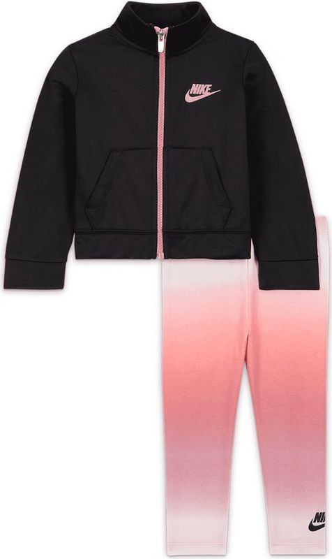 Club - Trainingsjack en Legging - Zwart - 100% Polyester