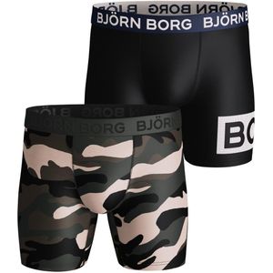 Bjorn Borg 2-pack boxershorts camo - Maat S