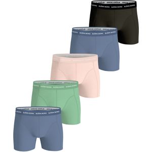 Bjorn Borg Björn Borg Heren Boxershorts 5-pack – Multi Maat S Man