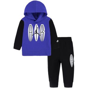 Nike - Jordan MJ MVP Blocked Fleece Set - Grijs - 60% Katoen / 40% Polyester