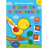 Mijn eerste woordjes kleur en stickerboek. 3-5jaar