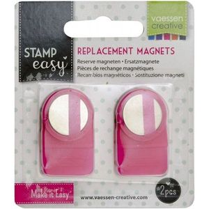 Vaessen Creative - Stamp Easy Reserve magneetjes 2x