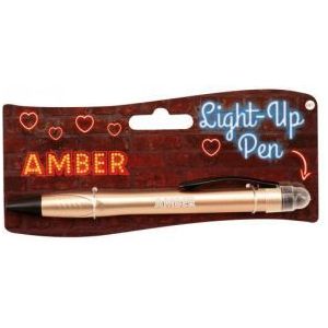 Paper Dreams - Light up pen - Amber