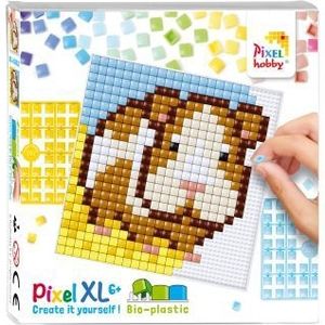 41044 Pixelhobby - XL Pixel gift set - Cavia 2 - 12x12cm