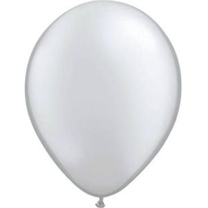 Folat - Ballonnen 30cm 10st - Kleur Zilver