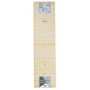 Prym - 611308 Universele liniaal - Omnigrid - Transparant - Metrische schaal - 15x60cm