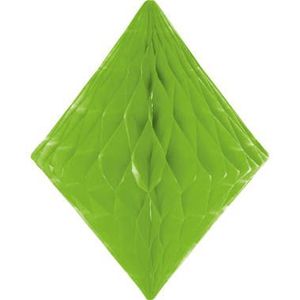 Folat - Honeycomb diamant - Lime groen - 30cm