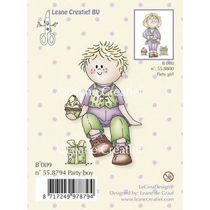 55.8794 Clearstamp Bambini party boy