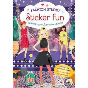 Deltas - Fashion studio Sticker fun - Aankleedpoppen