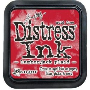 Tim82354 Ranger - Distress Ink kussen - Lumberjack Plaid