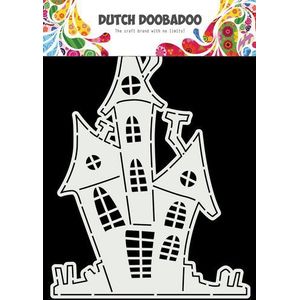 470784159 Dutch Doobadoo card art - Spookhuis - A5