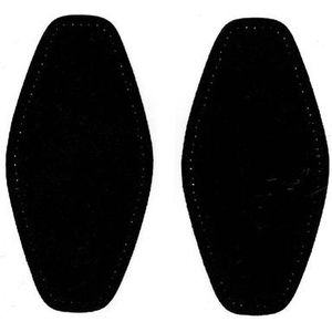 Restyle - Elleboogstukken - 95x185mm - Kleur 000 Zwart