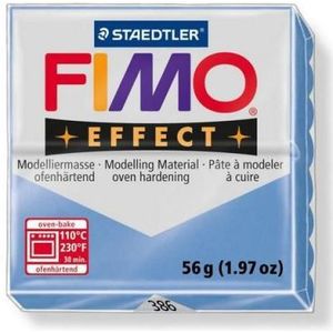 Fimo effect - 8020-386 in de kleur Agaat blauw - pakje 57gr