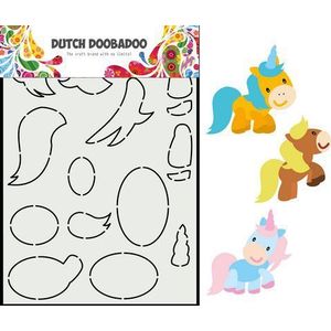 470713865 Dutch Doobadoo - Card Art - Built up Paard - A5