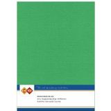 Kaartenkarton - Linnen structuur - Kleur 22 - Groen - A5 - 250 grams - Verpakking 10 vel