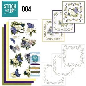 Stdo004 Stitch en Do - Voorjaarsbloemen