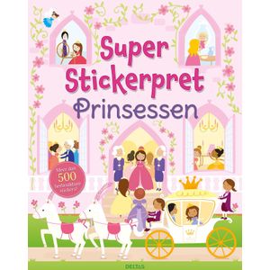 Boek - Super Stickerpret - Prinsessen