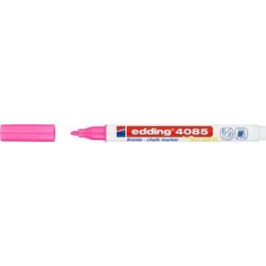 Edding - 4085 Krijtmarker - Kleur 069 Fluor roze - 1-2mm