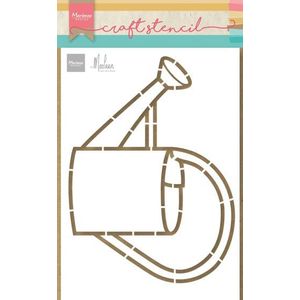 Ps8113 Craft stencil - Watering can by Marleen - 150x210mm