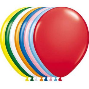 Folat 08100 - Ballonnen 30cm 100st - Gemengde kleuren