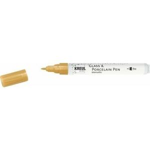 16424 Porcelain pen metallic Kontur Gold