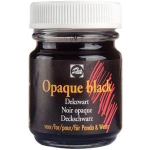 Talens - Opaque black - Wasco dekzwart - verpakt in een potje van 50ml