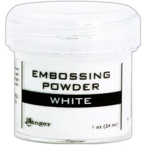 Ranger - EPJ36685 Embossing Powder - White - Potje 34ml - 17gram