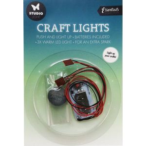 Studio Light - Essentials Collection - Craft Lights - 3 lampjes - Warm LED licht - Inclusief batterij