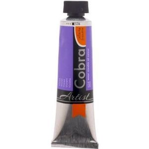 Talens - Cobra Artist - Watervermengbare olieverf - Kleur 536 Violet - Tube 40ml