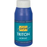 17019 Triton acrylverf - Utramarijn blauw - Pot 750 ml