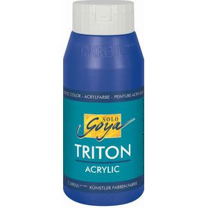 17019 Triton acrylverf - Utramarijn blauw - Pot 750 ml