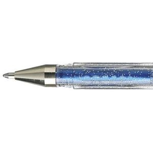 Uni-ball Signo Sparkling UM-120SP - Gelpen roller - 1mm - Glitter blauw
