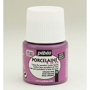 24008 Pebeo Porcelaine 150 - Kleur opaline pink - Plastic Flacon 45ml
