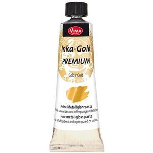 Viva Decor - Inka Gold Premium - Glanspasta - Kleur Goud - Tube 40gram