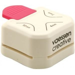 037 Vaessen Creative - 3 in 1 Hoekpons 4-7-10mm