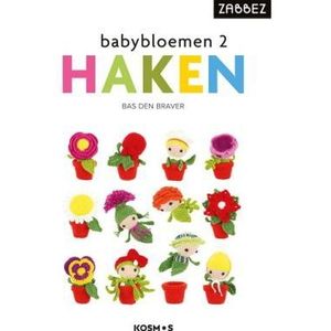 Boek - Babybloemen haken 2 - Bas den Braver