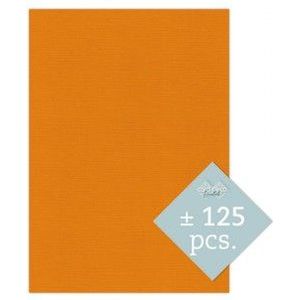 BLKG-A566 Linnenkarton A5 - Kleur 66 Tangerine - Bulkverpakking 125 vellen - 240 grams