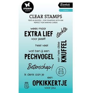 Sl-es-stamp640 Studio light - Clearstamp Essentials Collection nr640 Sterkte - 10 stempels - 74x105mm